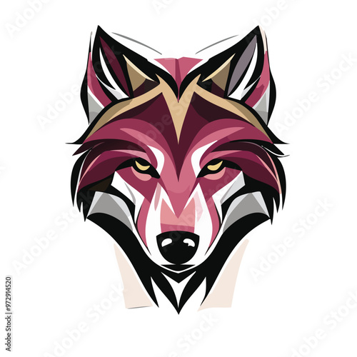 wolf head mascot