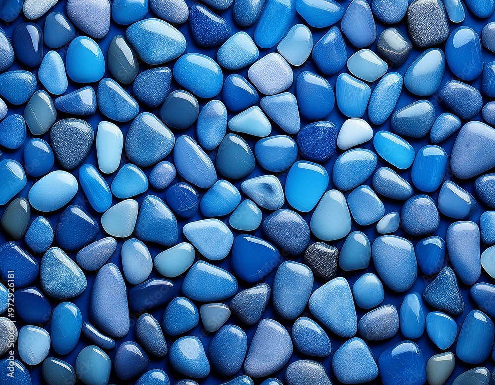 blauer Hintergrund, aus Mosaik Steinen blauer Hintergrund, aus Mosaik Steinen