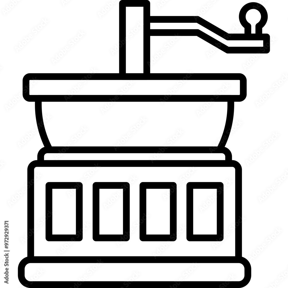 Coffee Grinder Icon Coffee Grinder Icon