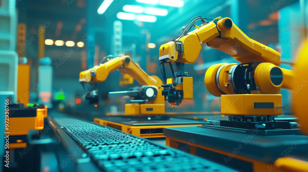 Autonomous machines working in an Industry 4.0 environment Autonomous machines working in an Industry 4.0 environment