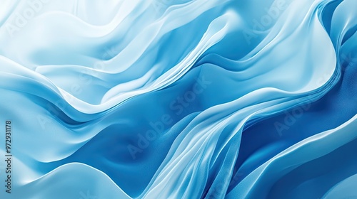 A modern abstract blue gradient design with gentle, flowing textures, offering a sleek and contemporary aesthetic