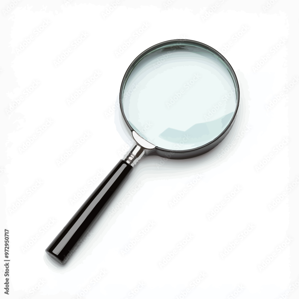 Magnifying glass isolated on white background. High resolution photo. Full depth of field. Magnifying glass isolated on white background. High resolution photo. Full depth of field.