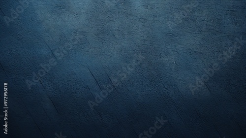 Navy Blue Dark Colored Background Wallpaper Subtle Pattern Textured Abstract Presentation Slides Template Pattern Plain Solid Color Beautiful Gradient Illustration with Copy Space 16:9