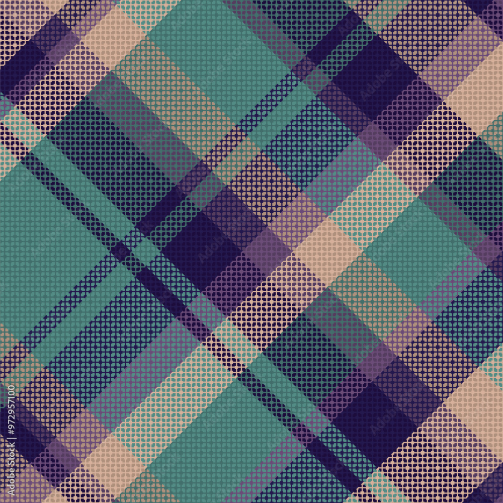 Tartan plaid pattern with texture. Tartan plaid pattern with texture.
