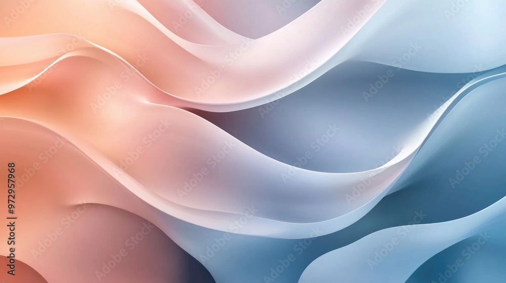 Obraz premium A minimalist abstract background featuring subtle gradients and soft lighting effects, perfect for a sophisticated and elegant design.