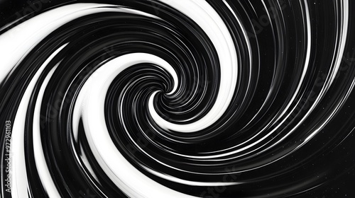 Mesmerizing swirl forming in undulating wave pattern image