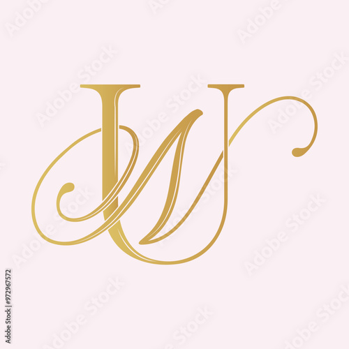 NU, UN, logo NU, Letter NU, monogram NU, vector, logo, Wedding Monogram Initials, Wedding Logo,Wedding Monogram, Logo Design