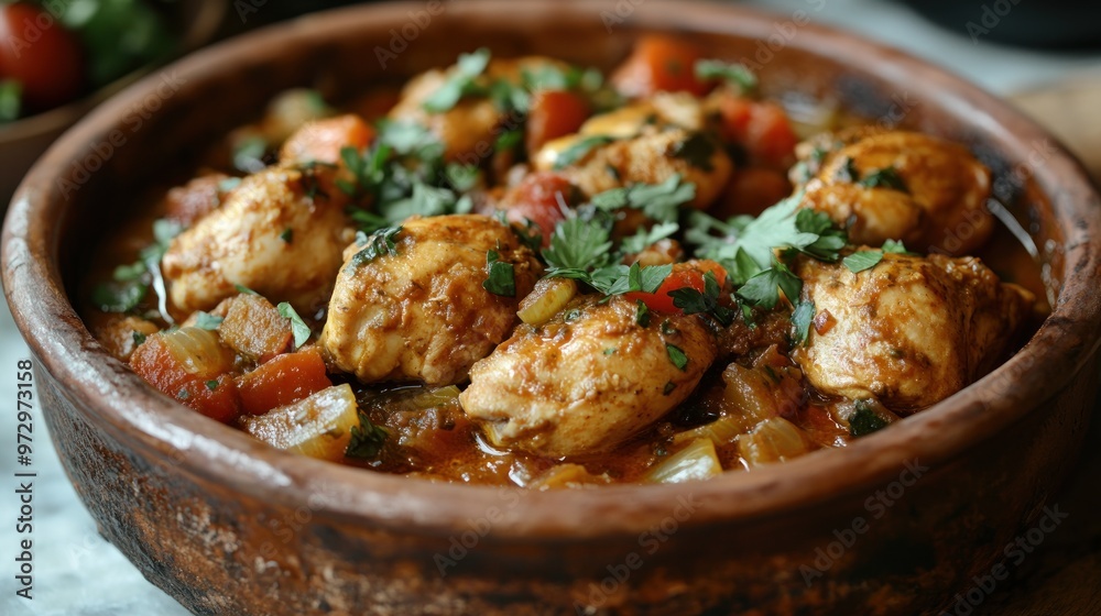 Chicken Stew in a Clay Pot Chicken Stew in a Clay Pot