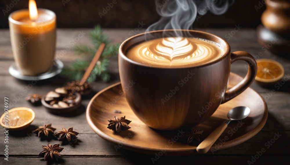 Coffee with Cinnamon Sticks Coffee with Cinnamon Sticks
