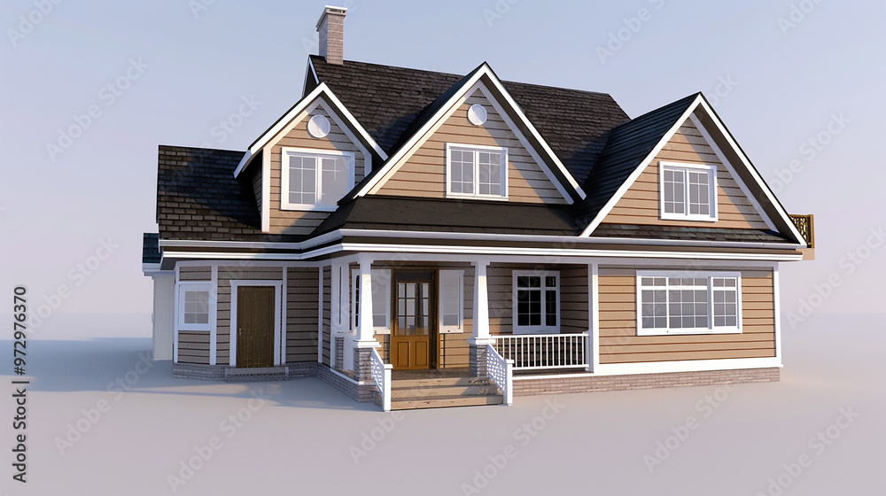 white Bahama shutters, offering a fresh, clean look amidst the rural setting A tall building with a lot of windows and a balcony white Bahama shutters, offering a fresh, clean look amidst the rural setting A tall building with a lot of windows and a balcony