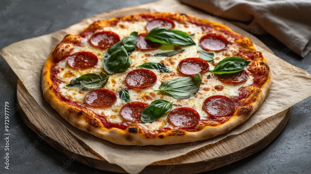 The Delicious Pepperoni Pizza The Delicious Pepperoni Pizza