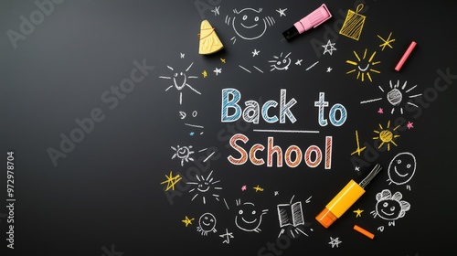 Blackboard with 