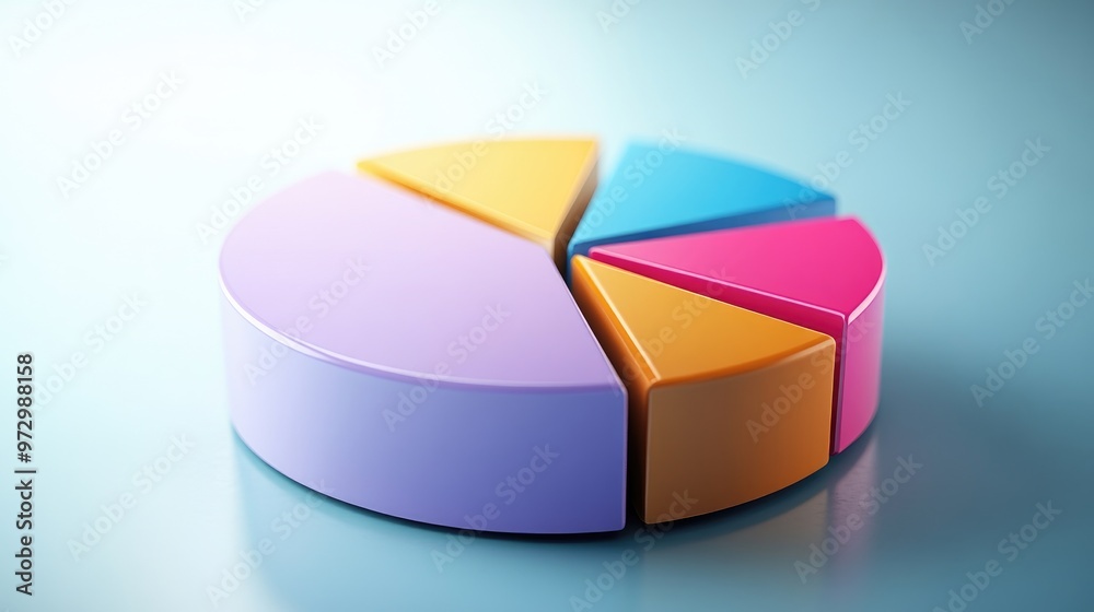 A visually striking image of a 3D pie chart with segments popping out and a sleek, professional design, perfect for reports, presentations, or data analysis. A visually striking image of a 3D pie chart with segments popping out and a sleek, professional design, perfect for reports, presentations, or data analysis.