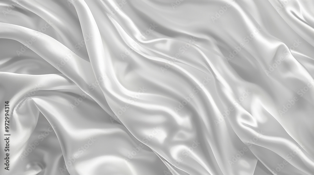 Obraz premium White silk texture luxurious satin for abstract background. beautiful white fabric