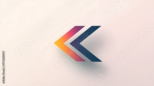 Modern Arrow Business Logo Symbolizing Growth and Success