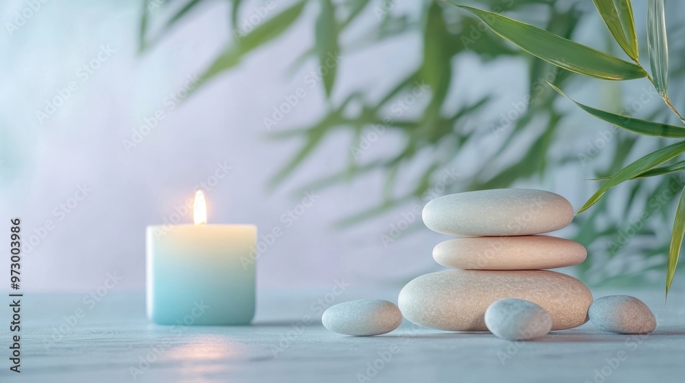 The Candle and Stones Arrangement The Candle and Stones Arrangement