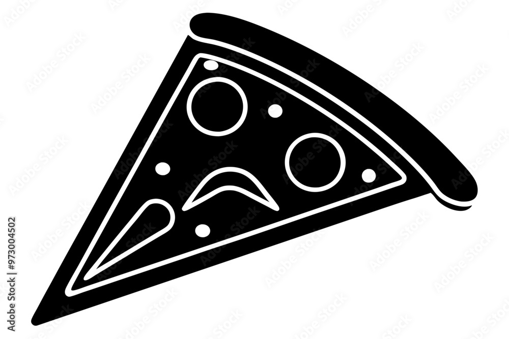 Pizza slice flat icon vector, Pizza silhouette
Pizza slice flat icon vector, Pizza silhouette