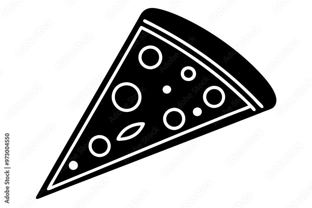 Pizza slice flat icon vector, Pizza silhouette
Pizza slice flat icon vector, Pizza silhouette