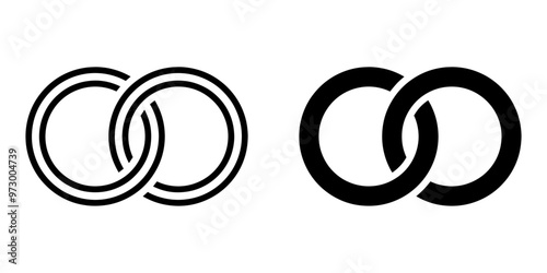 ofvs727 OutlineFilledVectorSign ofvs - wedding ring vector icon . fusion sign . isolated transparent . outline and filled version . AI 10 / EPS / PNG . g12073