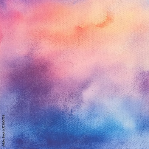 Soft abstract watercolor background with pastel hues blending together, perfect for creative projects and artistic designs.