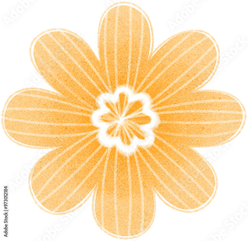 Hand-Drawn Floral Clipart In Pastel Shades, Featuring Simple, Delicate Flowers. Perfect For Spring-Themed Crafts, Invitations, And Designs. Easily Adaptable For Various creative projects.