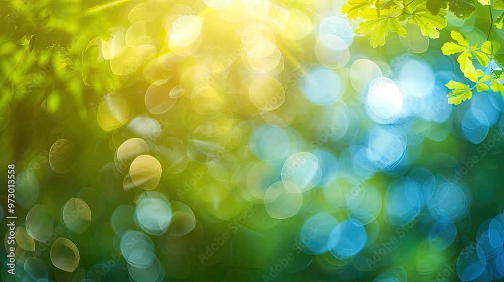 A vibrant, blurred background of light and colors, evoking a serene natural atmosphere. A vibrant, blurred background of light and colors, evoking a serene natural atmosphere.