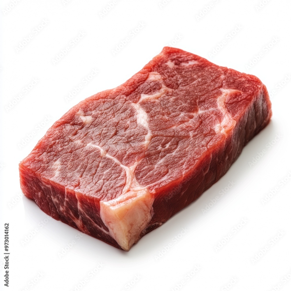 Beef Steak, isolated on white background Beef Steak, isolated on white background