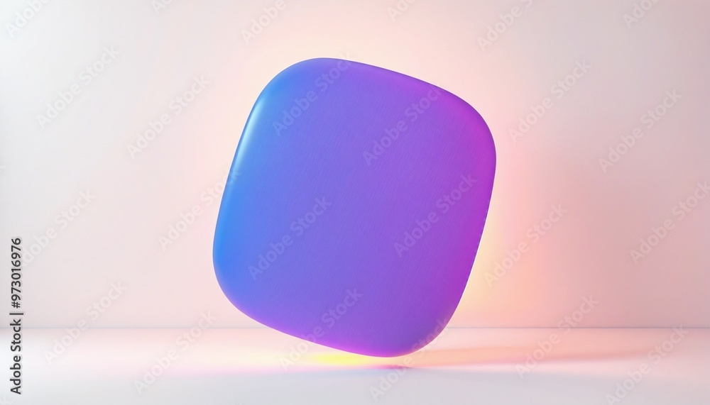 Three-Dimensional Purple Prism Isolated on Transparent Background Three-Dimensional Purple Prism Isolated on Transparent Background