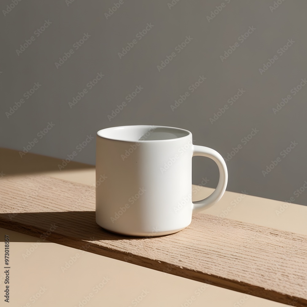 Plain White Cup for Branding and Mockup Plain White Cup for Branding and Mockup