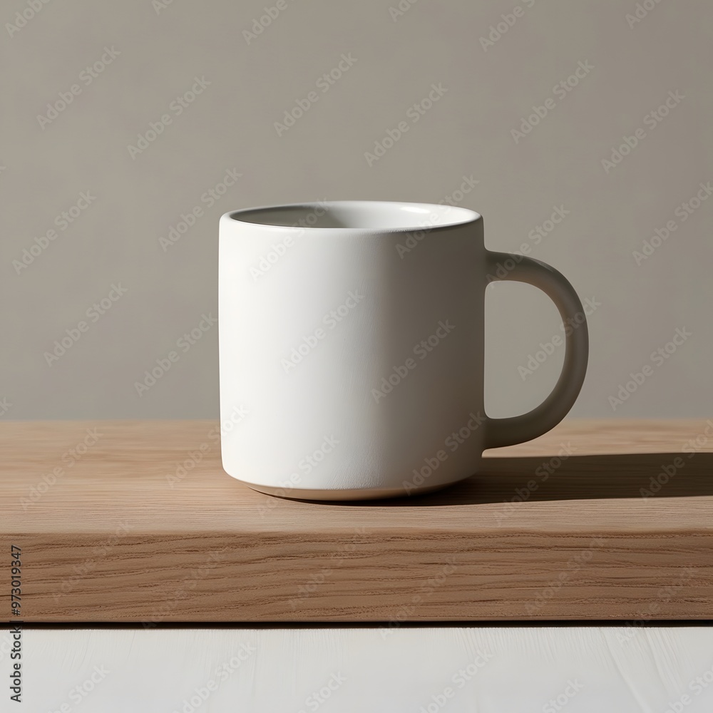 Plain White Cup for Branding and Mockup Plain White Cup for Branding and Mockup
