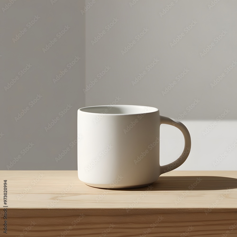 Plain White Cup for Branding and Mockup Plain White Cup for Branding and Mockup
