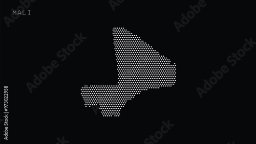 Mali Vector Dot Map