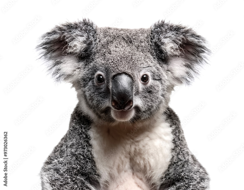 cute australia koala isolated on white background cute australia koala isolated on white background