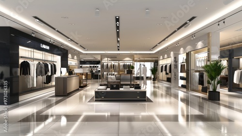 Modern Fashion Boutique Interior