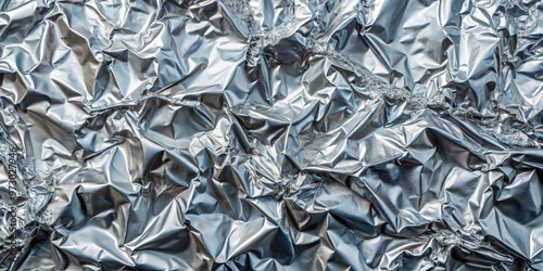 Silver foil shiny metallic texture background for wallpaper decoration, silver, foil, shiny