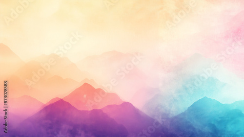 Soft, Abstract Color Gradient Image Featuring Light Brown, Light Blue, Light Lavender, Light Pink, Light Green, and Light Orange – Gentle, Harmonious Blending for Elegant Backgrounds and Designs.