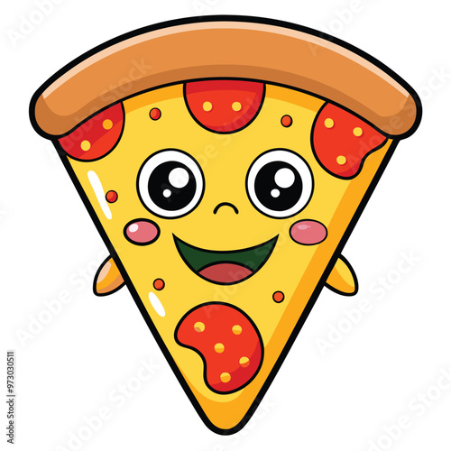 Watercolor vector of Neapolitan pizza, isolated on a white background, Neapolitan pizza vector