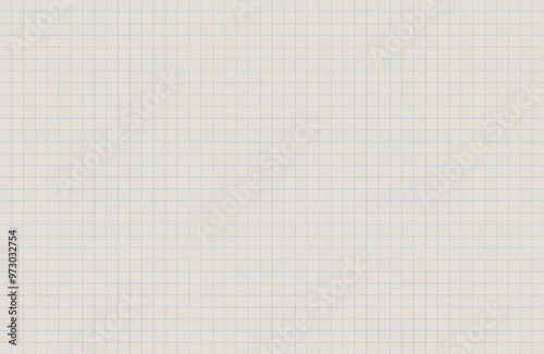 Obraz na płótnie Blank notebook sheet with grid w salonie