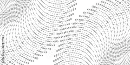 Wallpaper Mural Silver spiral halftone background design Torontodigital.ca