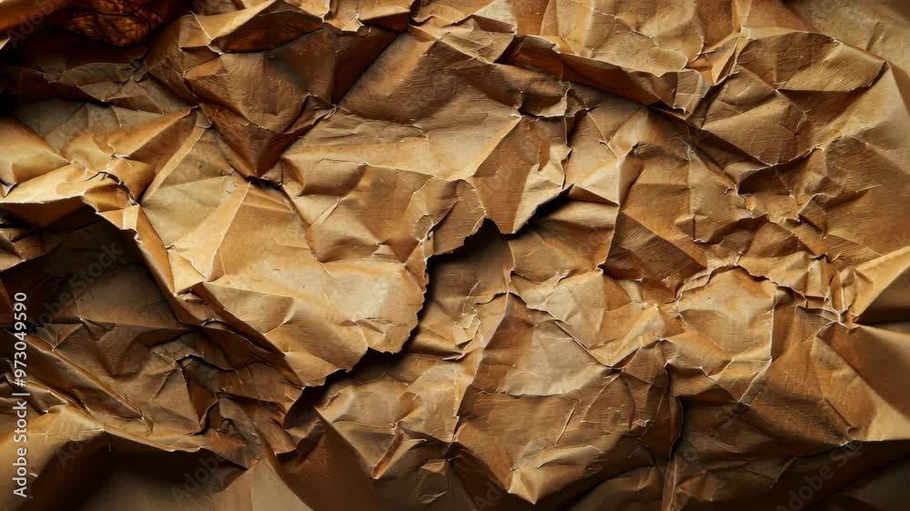Exploring the texture and details of crumpled brown paper in artistic backgrounds Exploring the texture and details of crumpled brown paper in artistic backgrounds