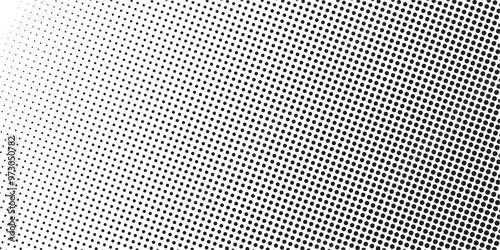 Halftone Dotted Vector Texture