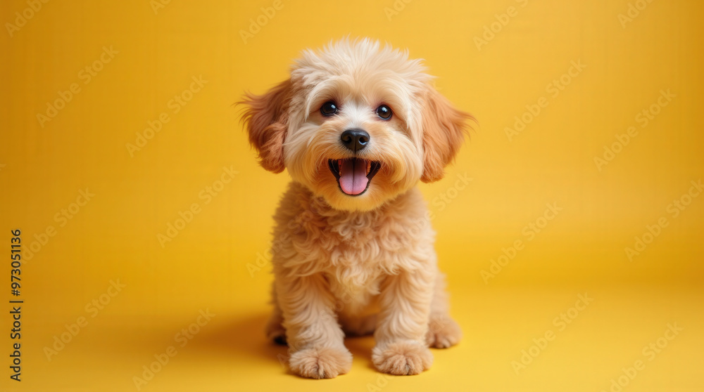 Cute Dog Portrait | Studio Photography of Adorable Puppy with Joyful Expression | Perfect for Pet Lovers and Dog-Themed Projects Cute Dog Portrait | Studio Photography of Adorable Puppy with Joyful Expression | Perfect for Pet Lovers and Dog-Themed Projects
