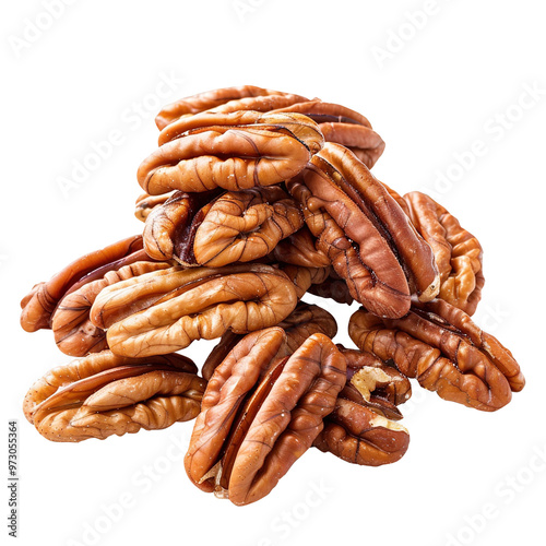 Nuts on transparent background, clipping path, png, 