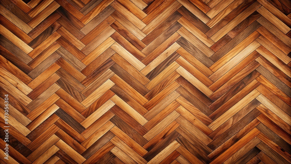 Old parquet flooring in a classic herringbone pattern, perfect for adding vintage charm to interior design spaces Old parquet flooring in a classic herringbone pattern, perfect for adding vintage charm to interior design spaces