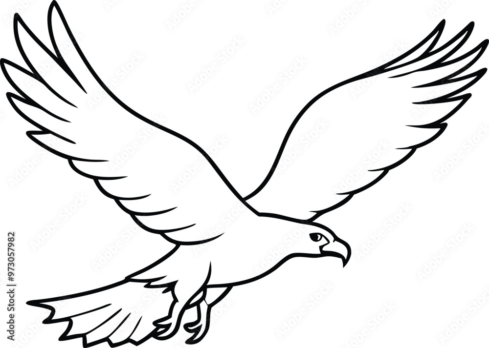 Eagle Flying High Over the Clouds Vibrant Vector Illustration for Kids Coloring
Eagle Flying High Over the Clouds Vibrant Vector Illustration for Kids Coloring