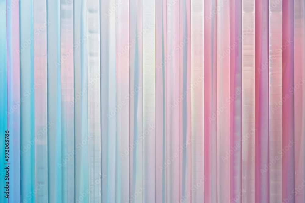 Obraz premium Colorful pastel vertical stripes background with soft pink, blue, and purple gradient