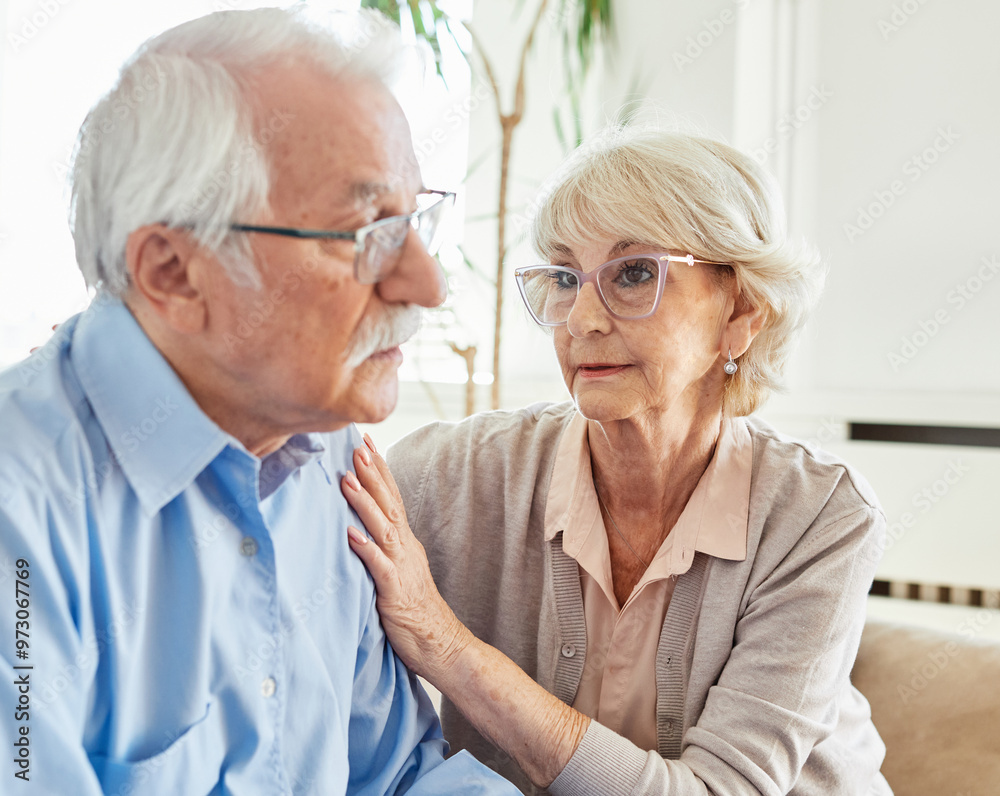 support woman man problem care couple senior mature wife husband female depression sad consoling help male family unhappy grief together worried love support woman man problem care couple senior mature wife husband female depression sad consoling help male family unhappy grief together worried love