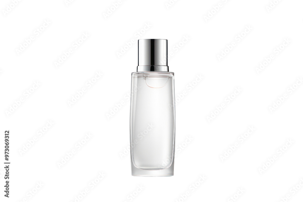 A sophisticated white marble cosmetic canister with intricate gold veining, isolated on white background A sophisticated white marble cosmetic canister with intricate gold veining, isolated on white background