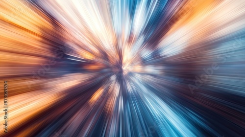 Abstract background with a radial blur effect, creating a sense of depth and movement.