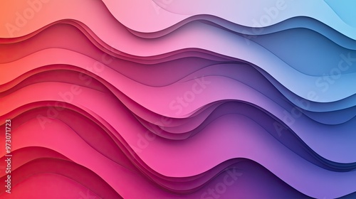 An abstract background featuring waves of color, blending seamlessly in a gradient pattern.